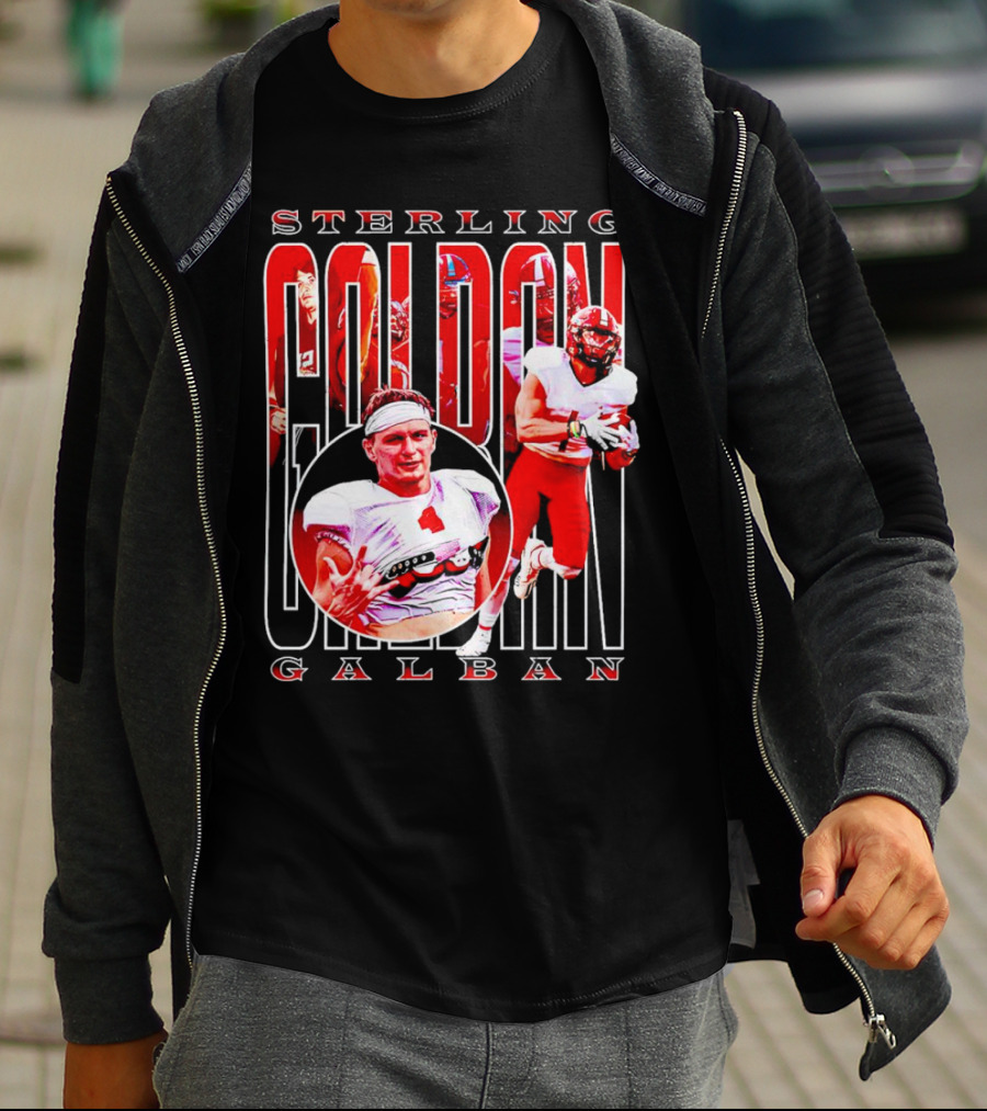 Sterling Galban Jacksonville State Gamecocks Football Star Receiver T-Shirt