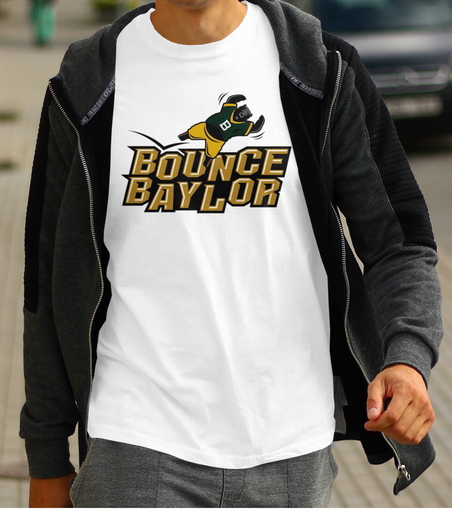 Bounce Baylor Baylor Bears Basketball Movement T-Shirt