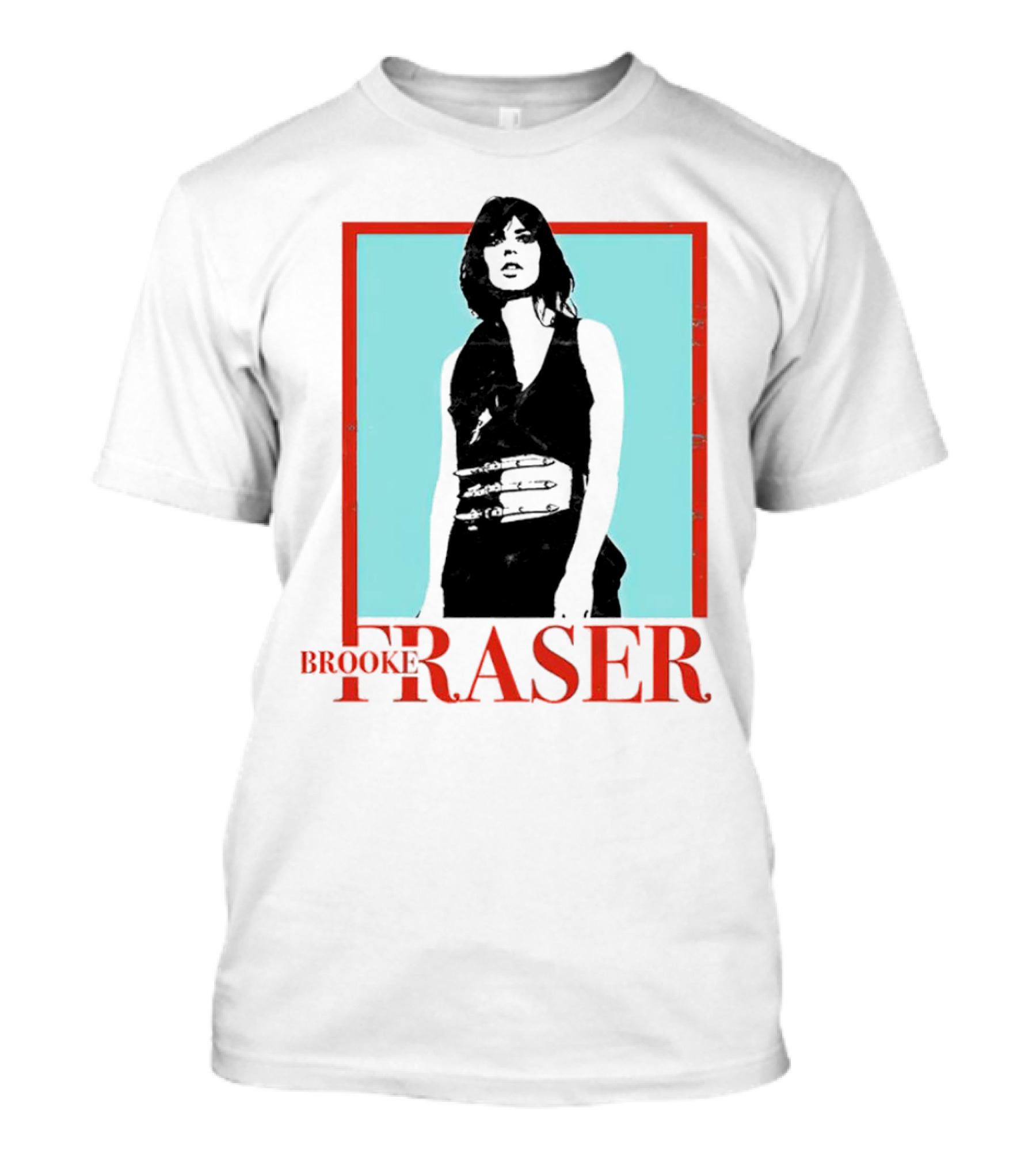 Brooke Fraser Vintage Silhouette Retro T-Shirt
