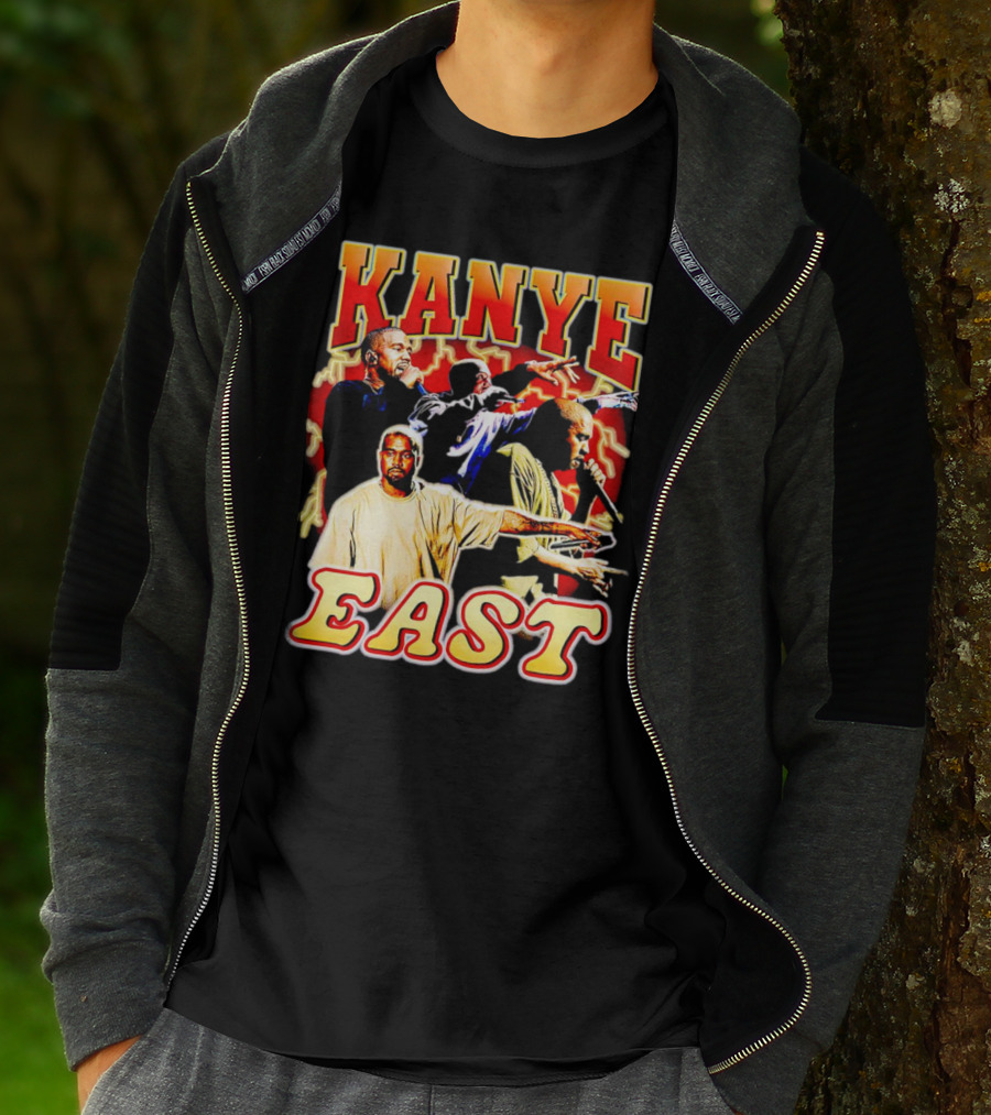 Kanye East Vintage Concert Collage T-Shirt