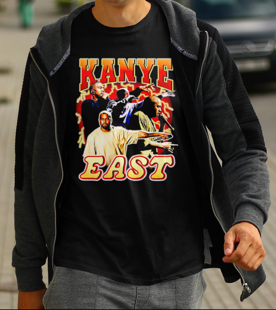 Kanye East Vintage Concert Collage T-Shirt