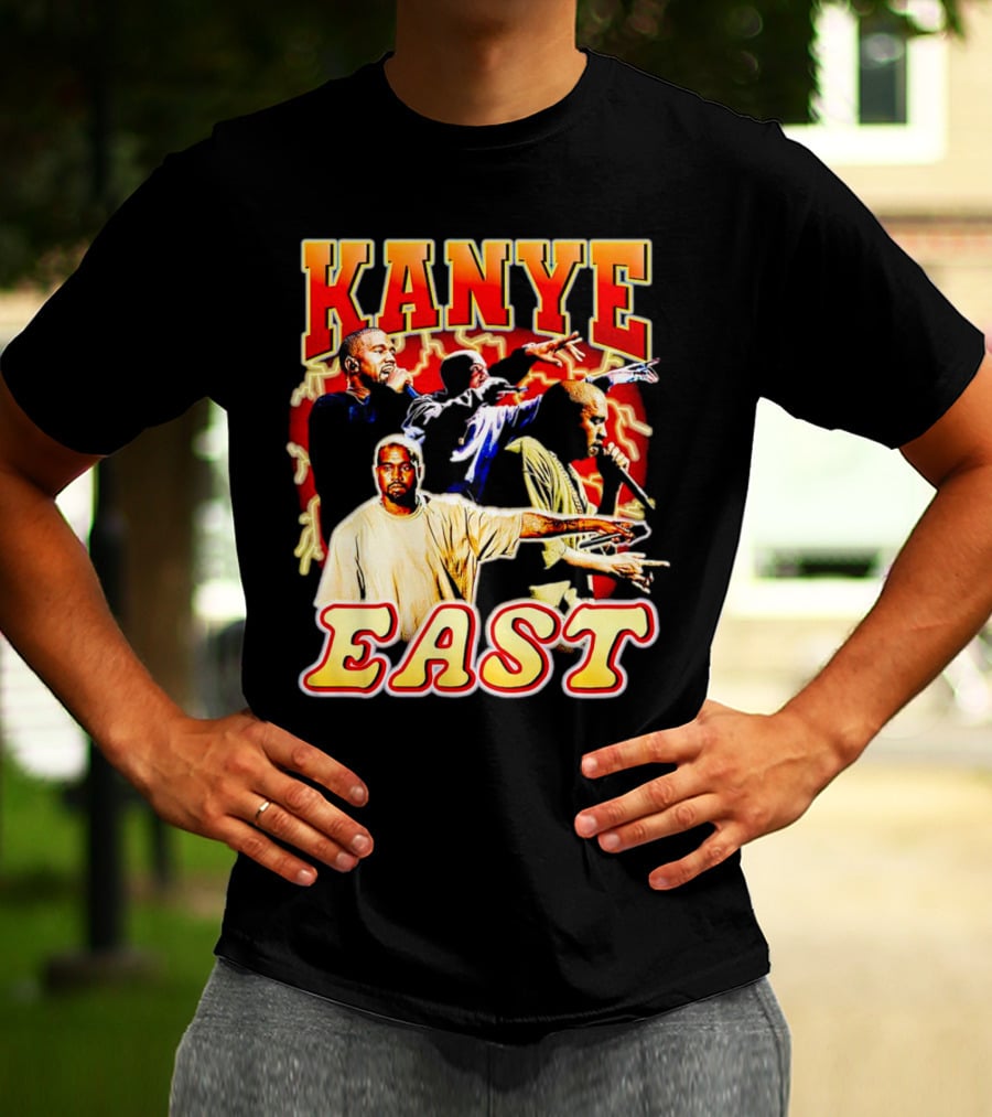 Kanye East Vintage Concert Collage T-Shirt