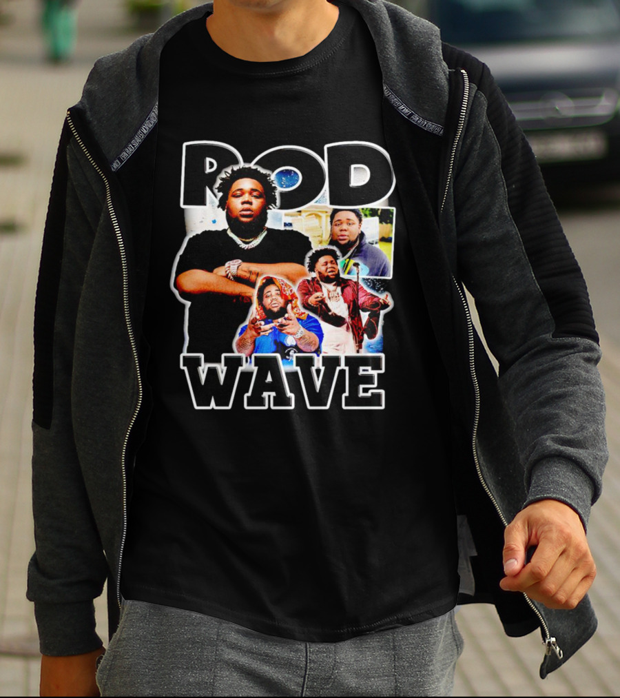 Rod Wave Vintage Collage Hip Hop T-Shirt
