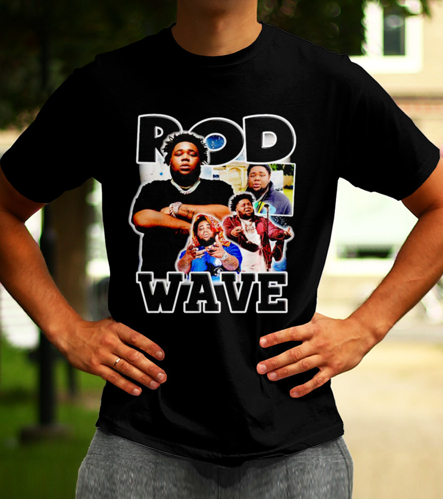 Rod Wave Vintage Collage Hip Hop T-Shirt