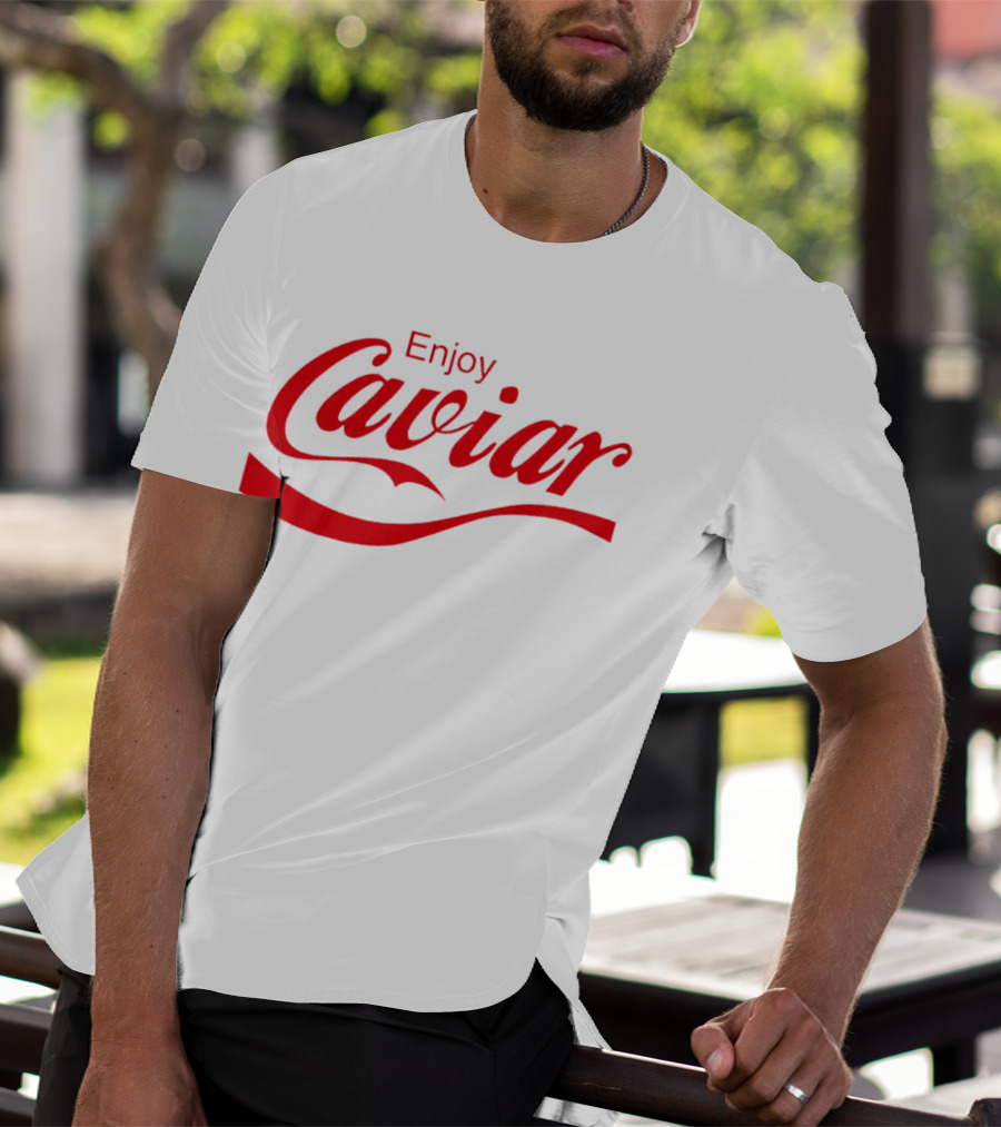 Enjoy Caviar Coca-Cola T-Shirt