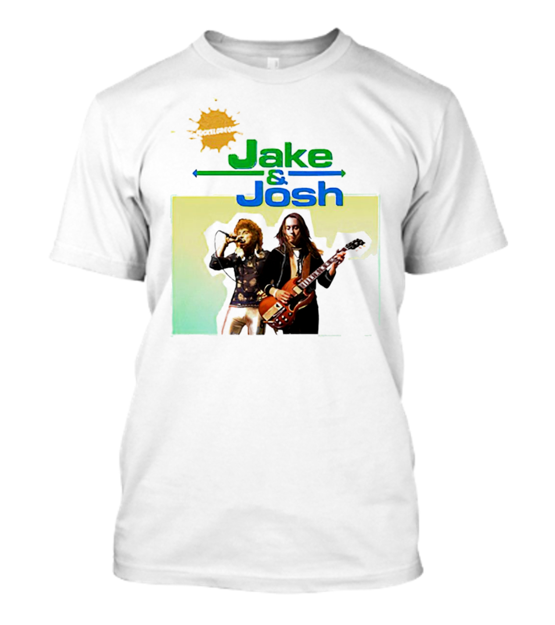 Nickelodeon Jake And Josh Rock Music Duo T-Shirt