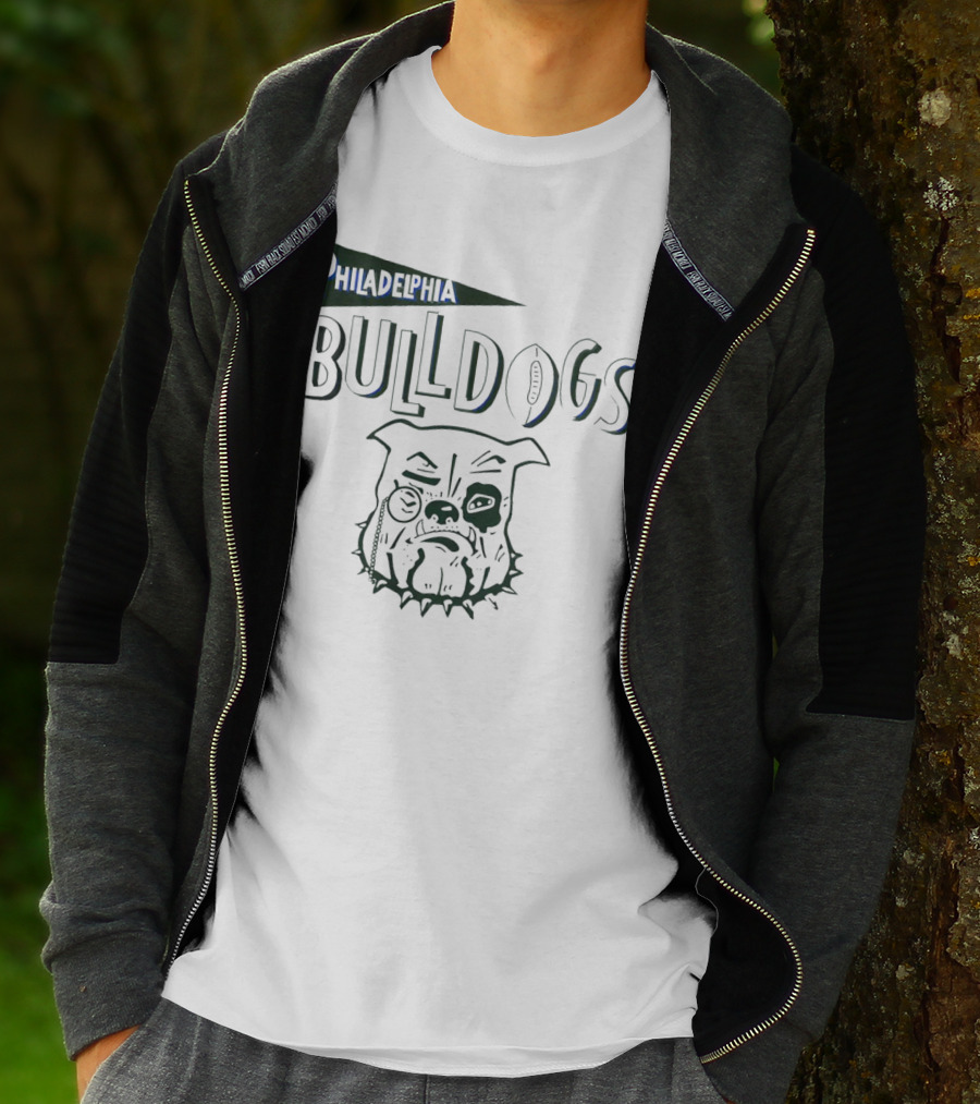 Philadelphia Bulldogs Bulldogs Football T-Shirt