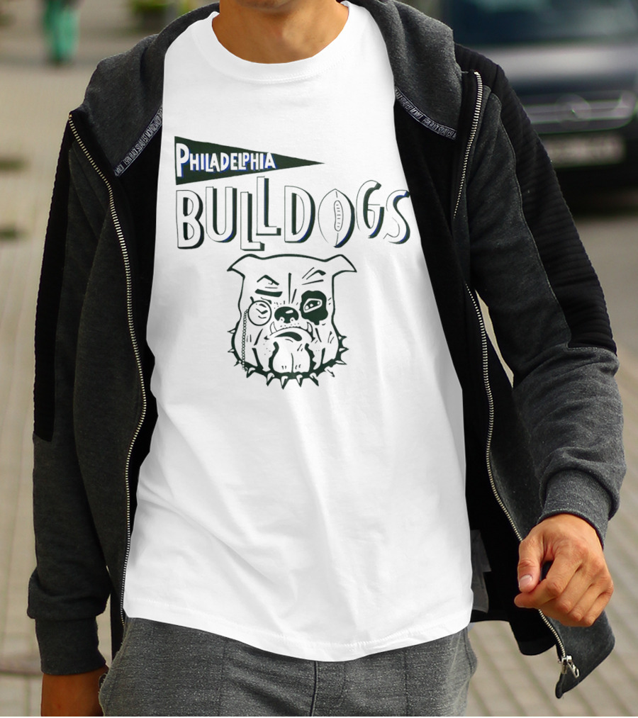 Philadelphia Bulldogs Bulldogs Football T-Shirt