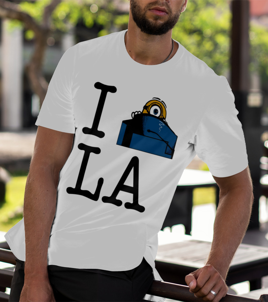 I Minion Yellow Guy LA T-Shirt