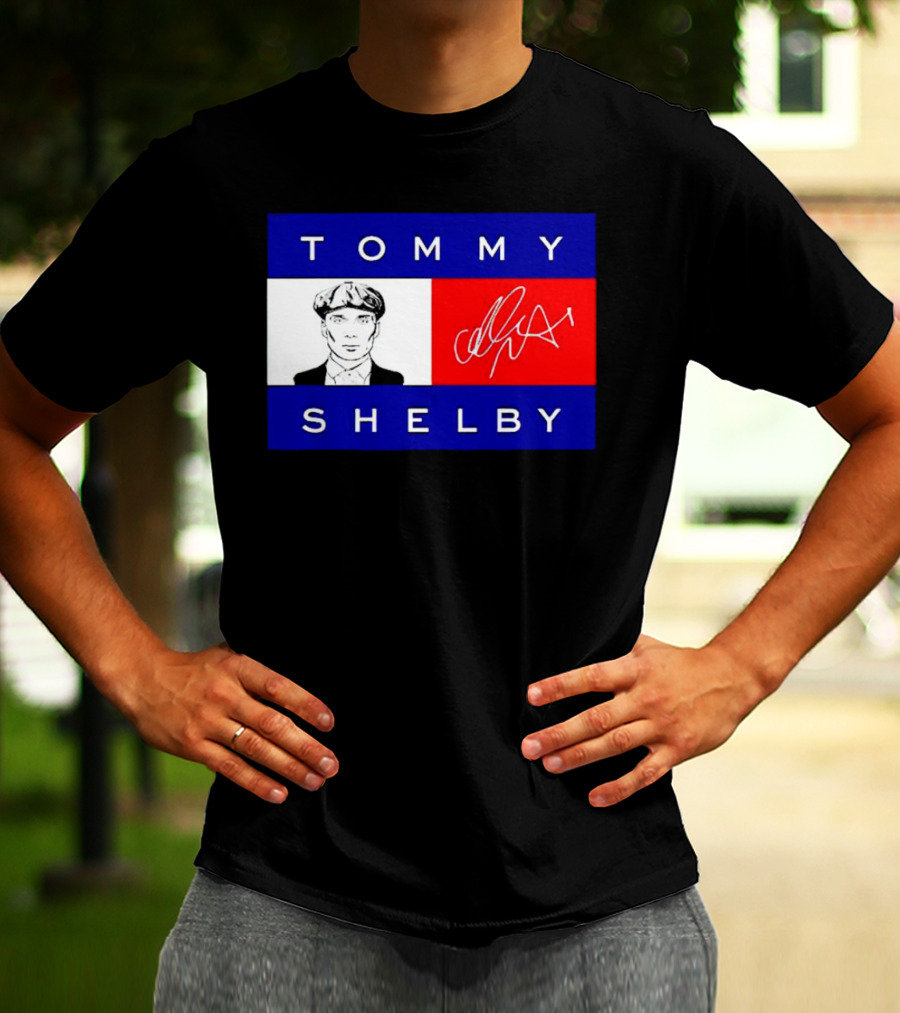 Tommy Shelby Peaky Blinders Signature Iconic T-Shirt