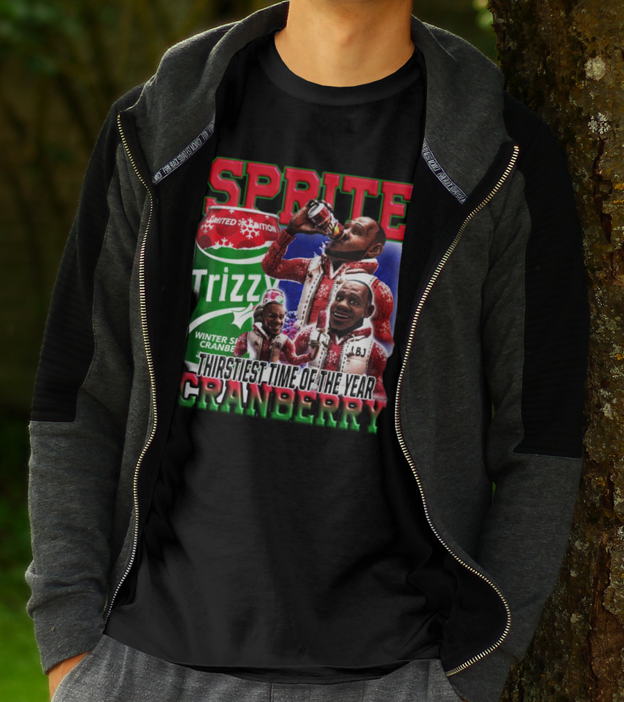 Sprite Cranberry Winter Spiced Trizzy Thirstiest Time Of The Year T-Shirt