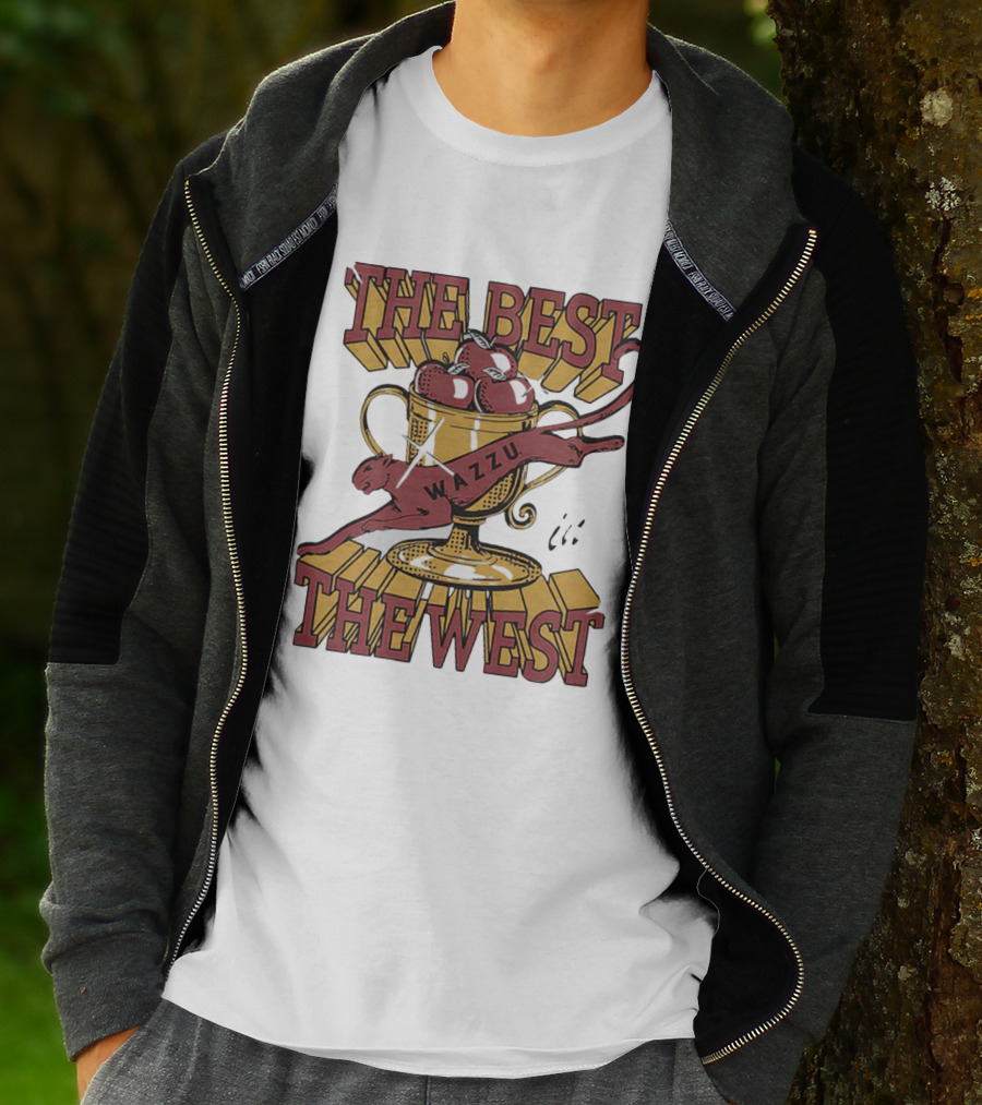Wazzu The Best In The West Trophy Panther T-Shirt