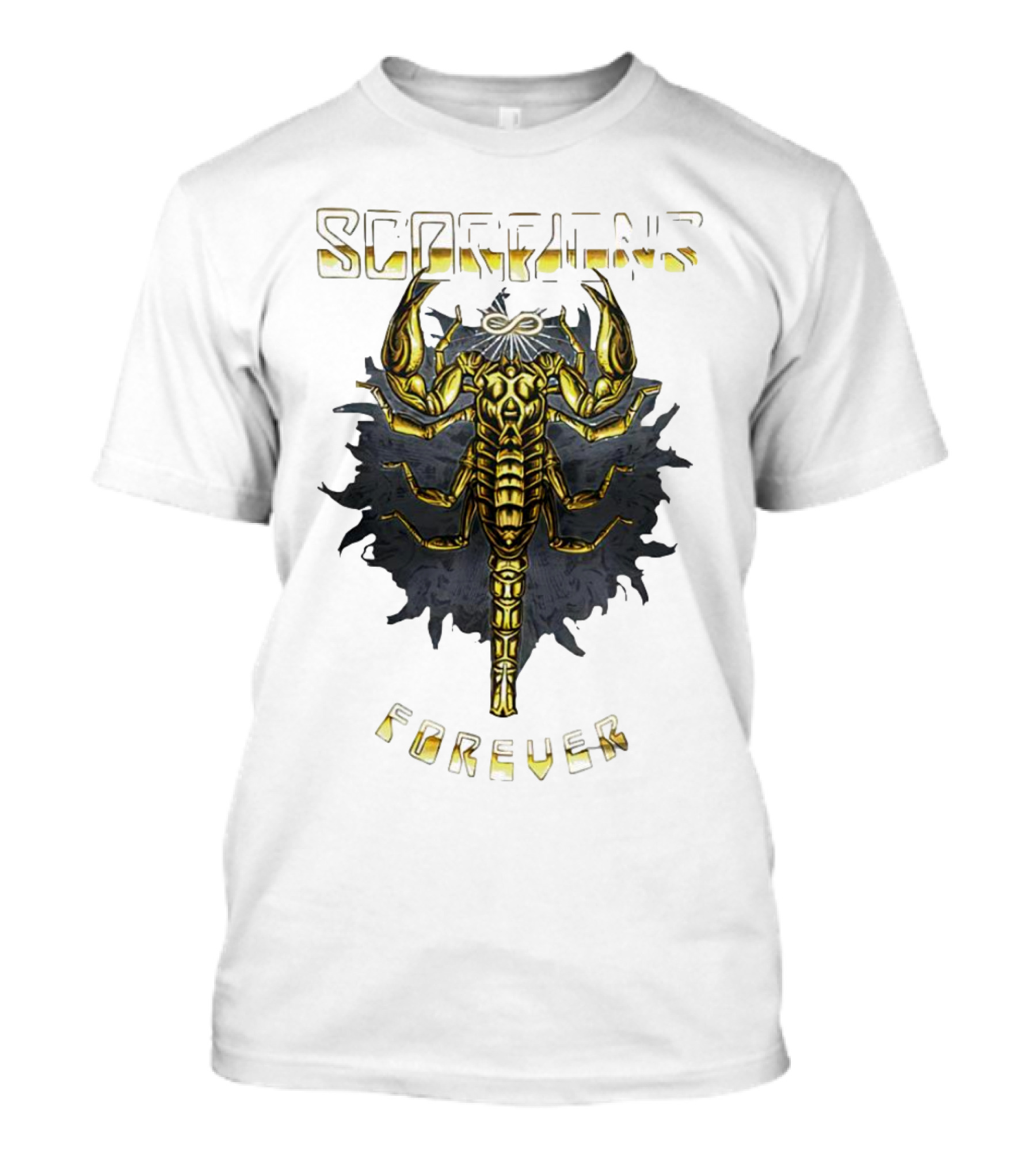 Scorpions Forever Metallic Rock T-Shirt