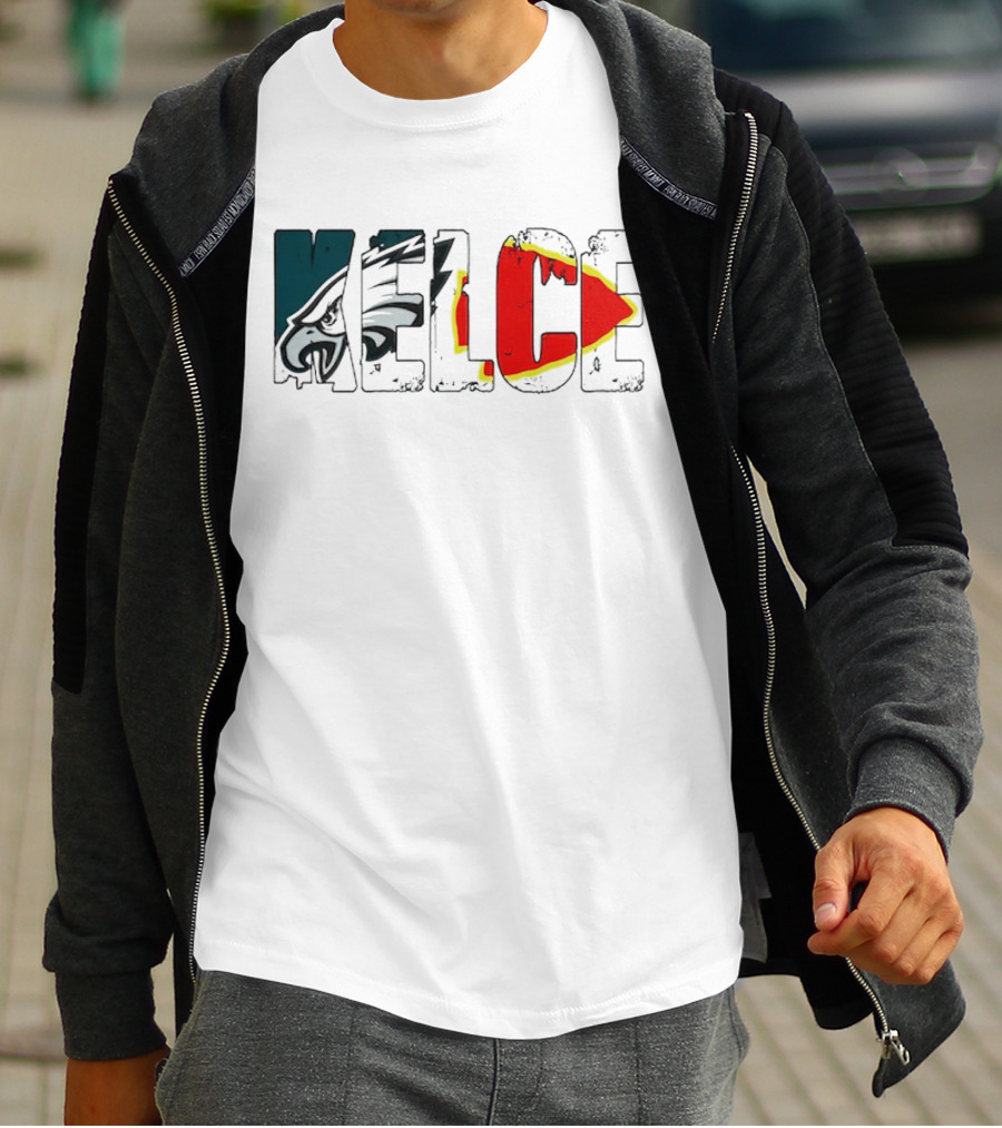 Kelce Philadelphia Eagles Kansas City Chiefs T-Shirt