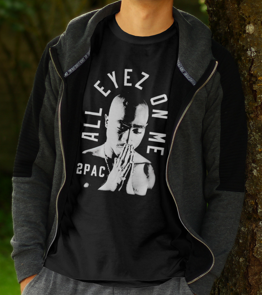 All Eyez On Me 2Pac Iconic Album Cover T-Shirt