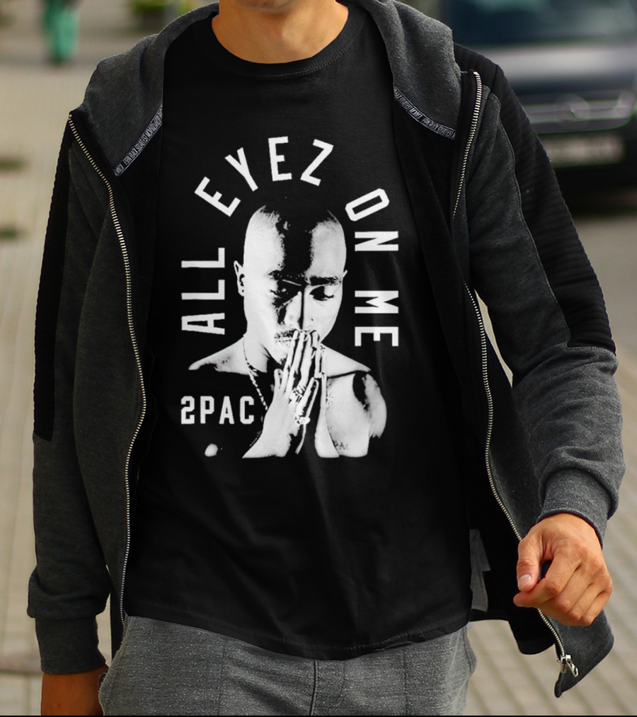 All Eyez On Me 2Pac Iconic Album Cover T-Shirt