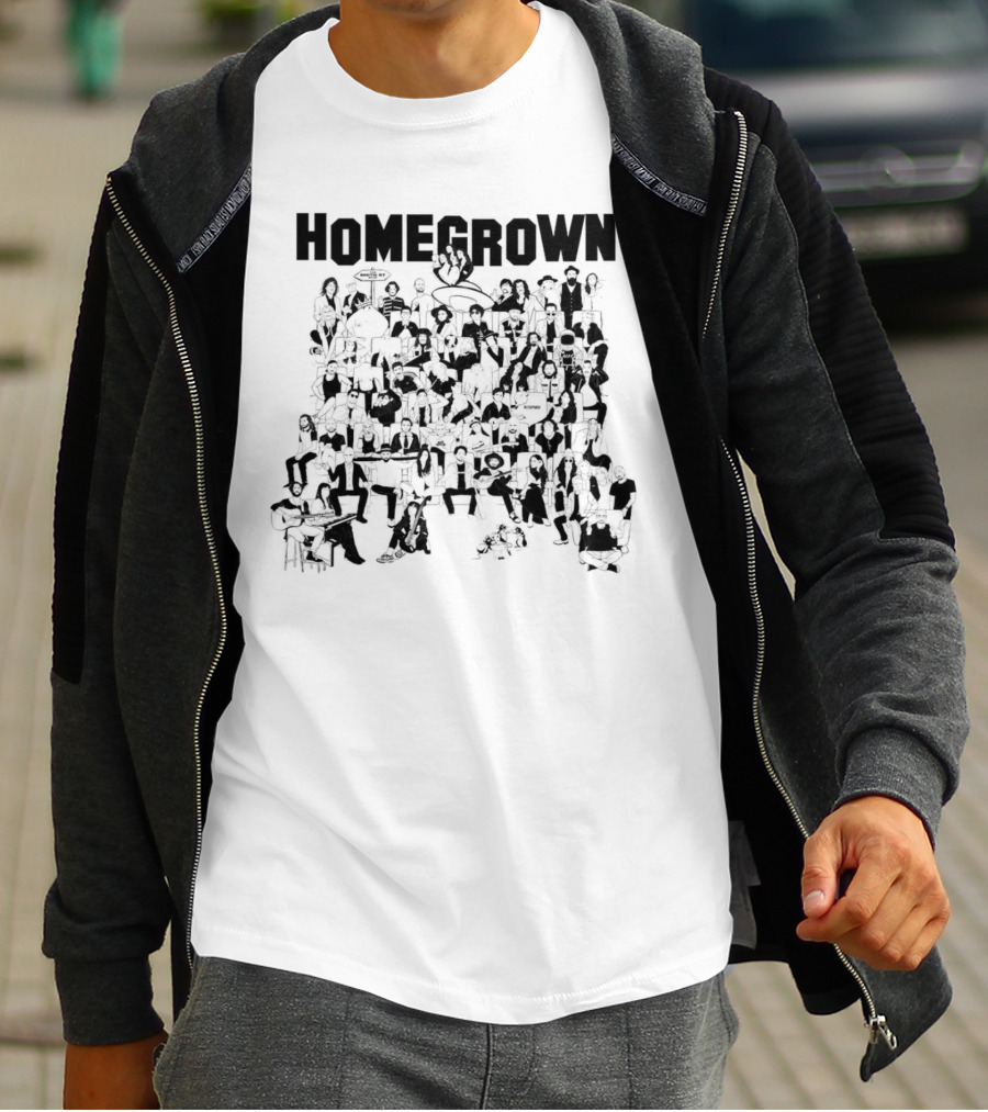 Homegrown Creative Nomad Silhouette Collage T-Shirt
