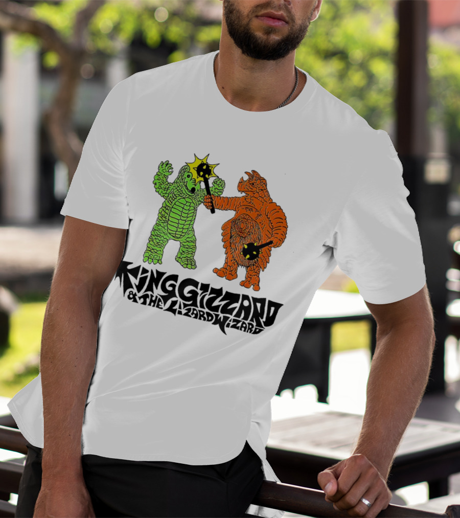 King Gizzard And The Lizard Wizard Monstrous Duel T-Shirt