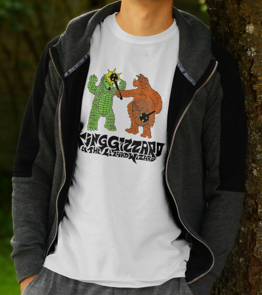 King Gizzard And The Lizard Wizard Monstrous Duel T-Shirt