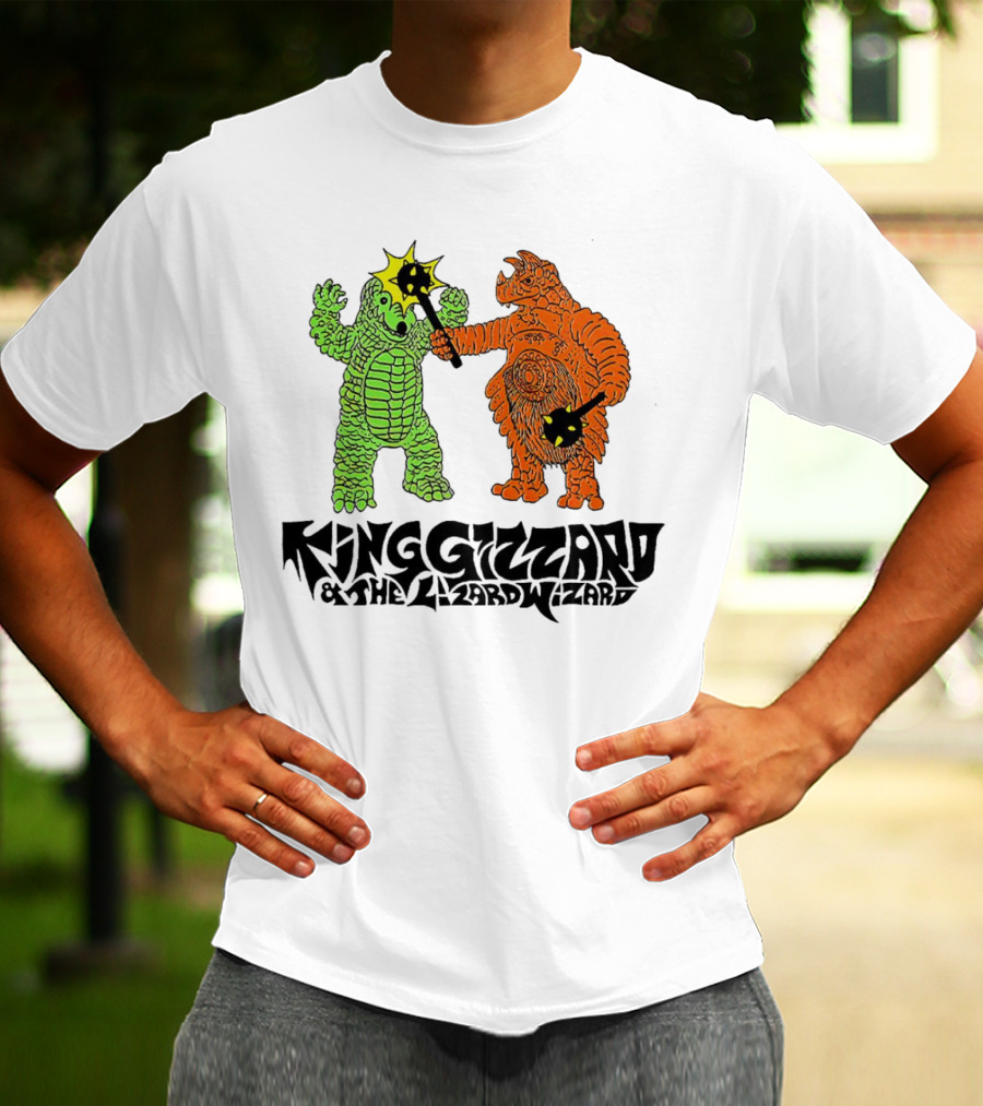 King Gizzard And The Lizard Wizard Monstrous Duel T-Shirt