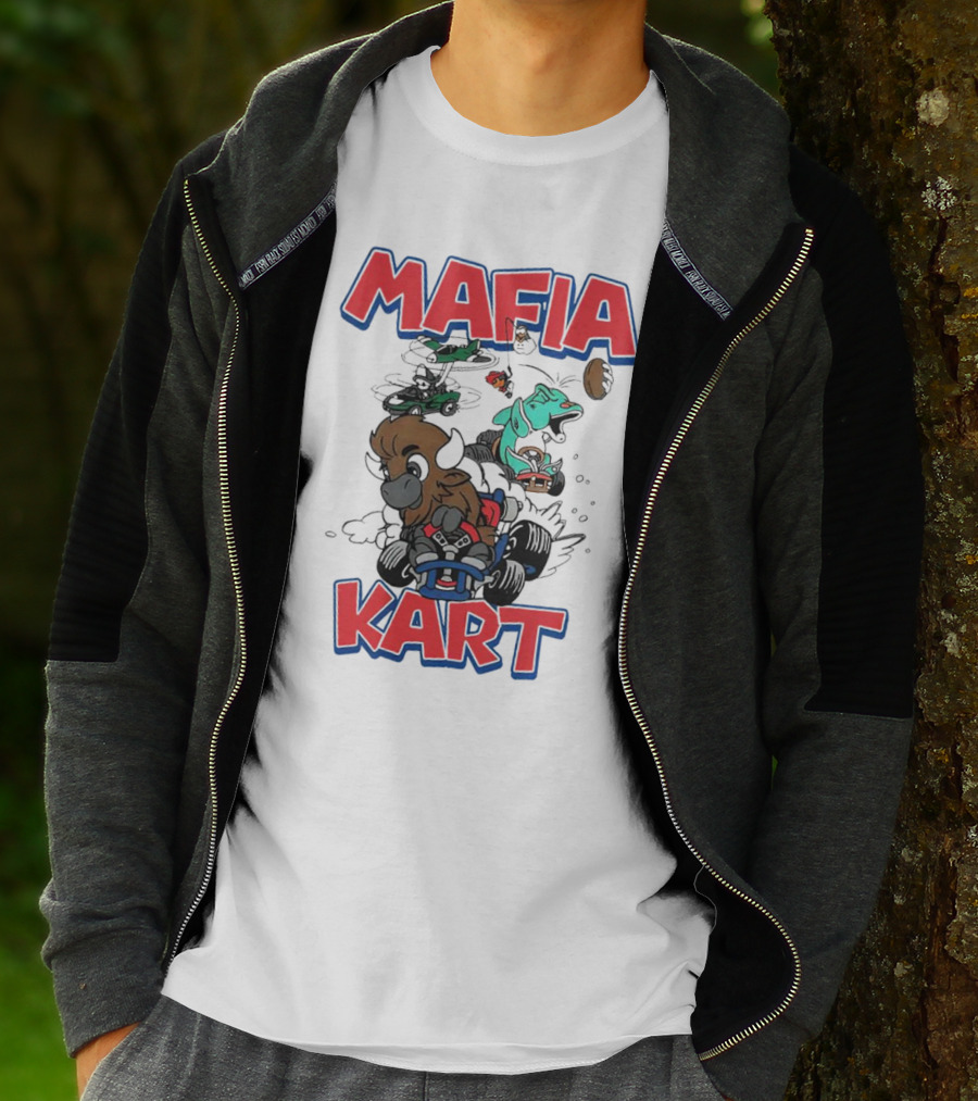 MAFIA KART Racing Animals In Action T-Shirt