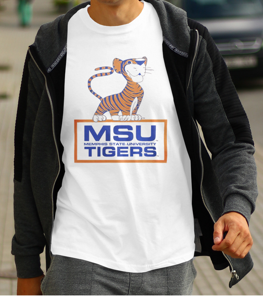 MSU Tigers Memphis State University Tiger T-Shirt