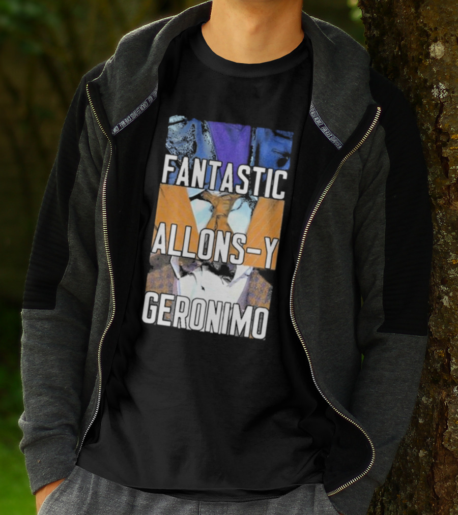 Doctor Who Fantastic Allons-Y Geronimo T-Shirt