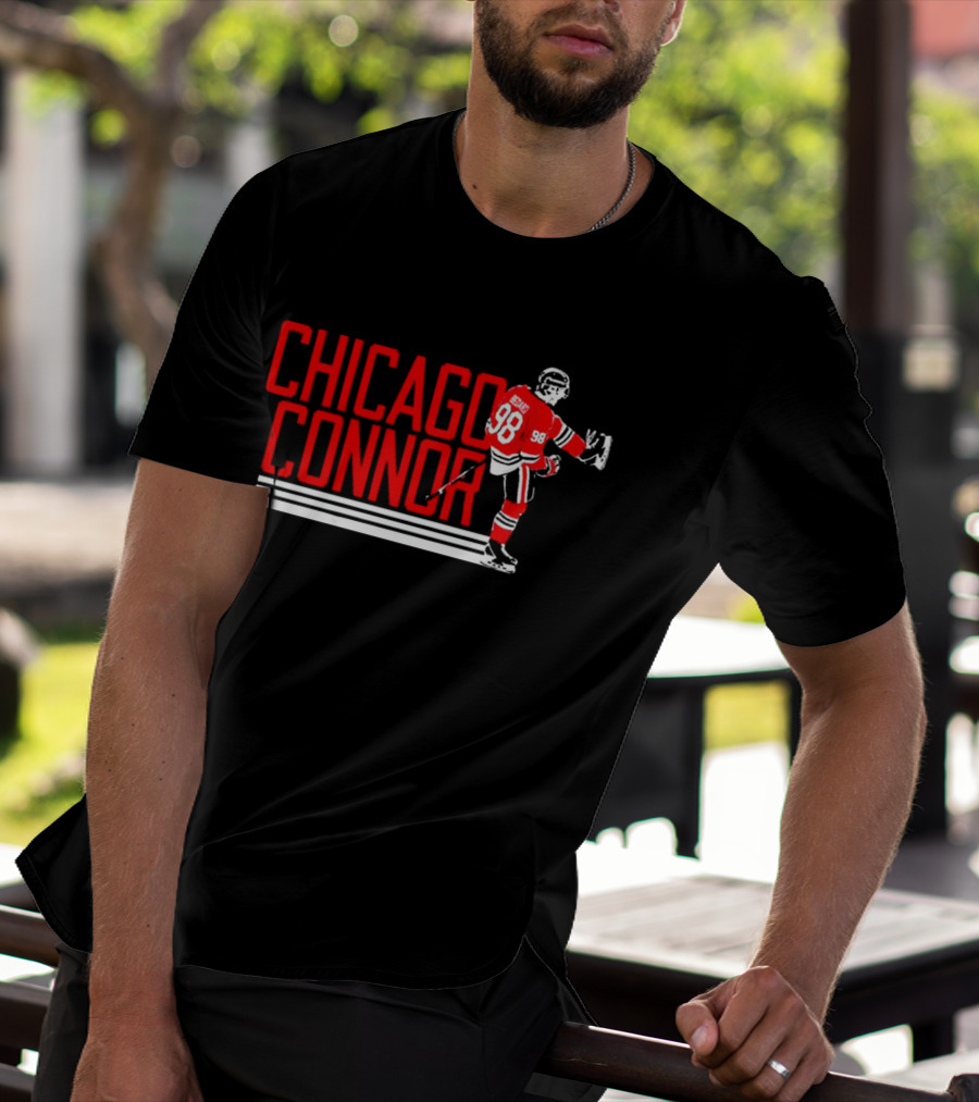 Connor Bedard Chicago Blackhawks Chicago Connor T-Shirt