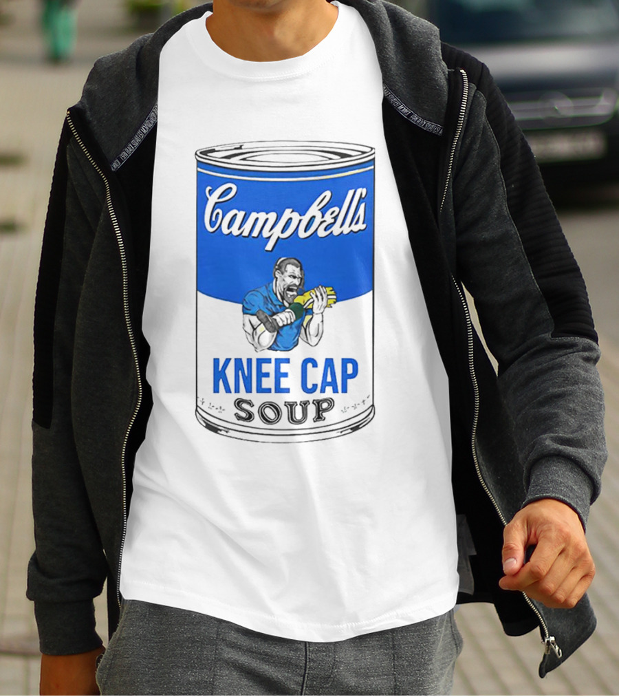 Campbell's Knee Cap Soup Dan Campbell Football Motivational T-Shirt