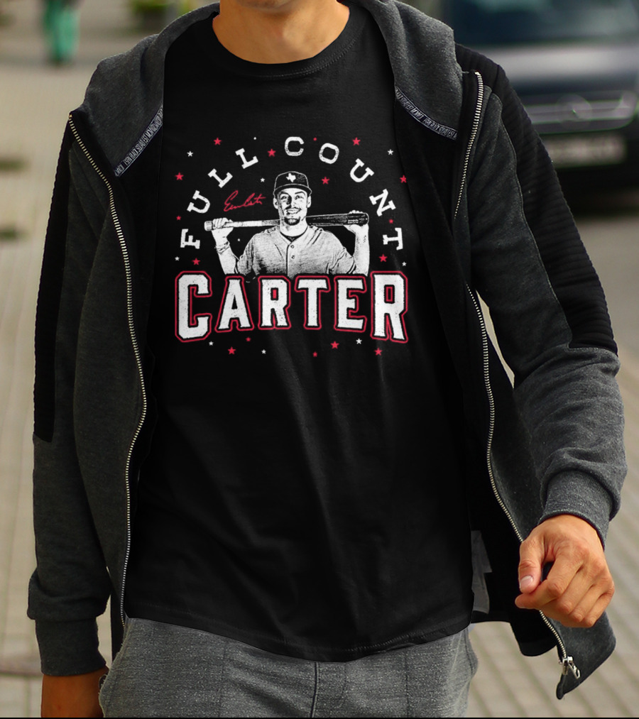 Full Count Evan Carter Texas Rangers Baseball T-Shirt