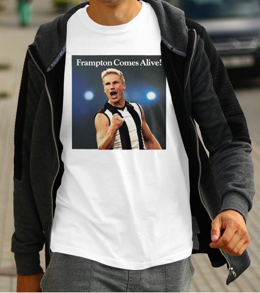 Frampton Comes Alive Collingwood Football Club Tribute Player T-Shirt