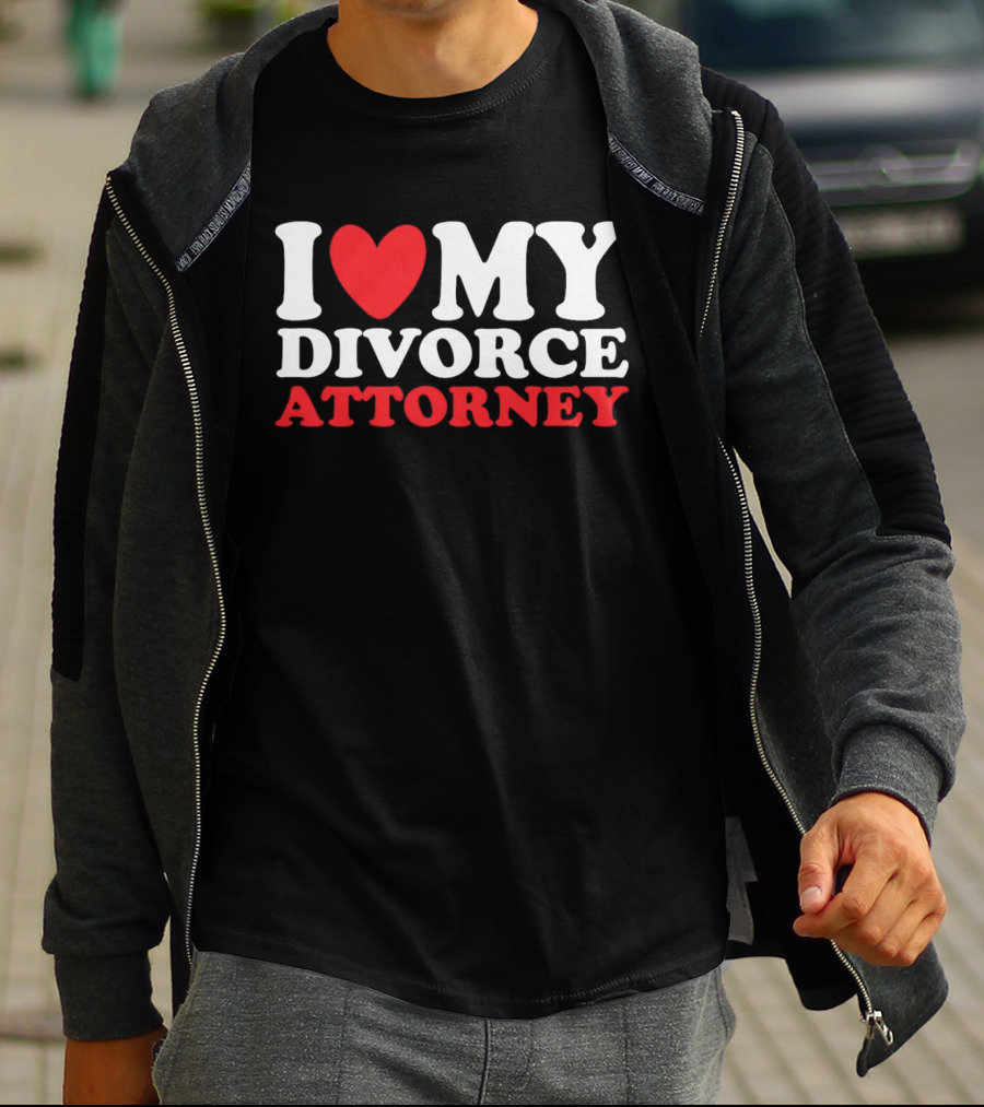 I Heart My Divorce Attorney T-Shirt