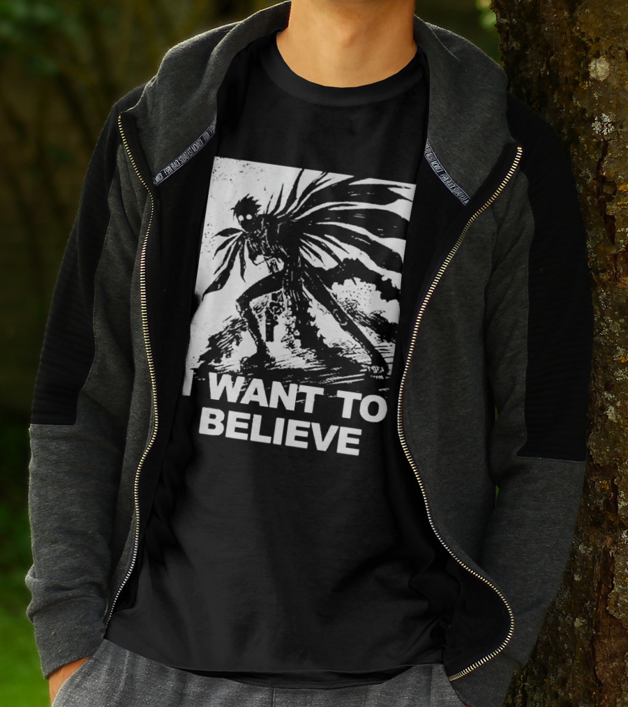 Death Note I Want To Believe Ryuk T-Shirt