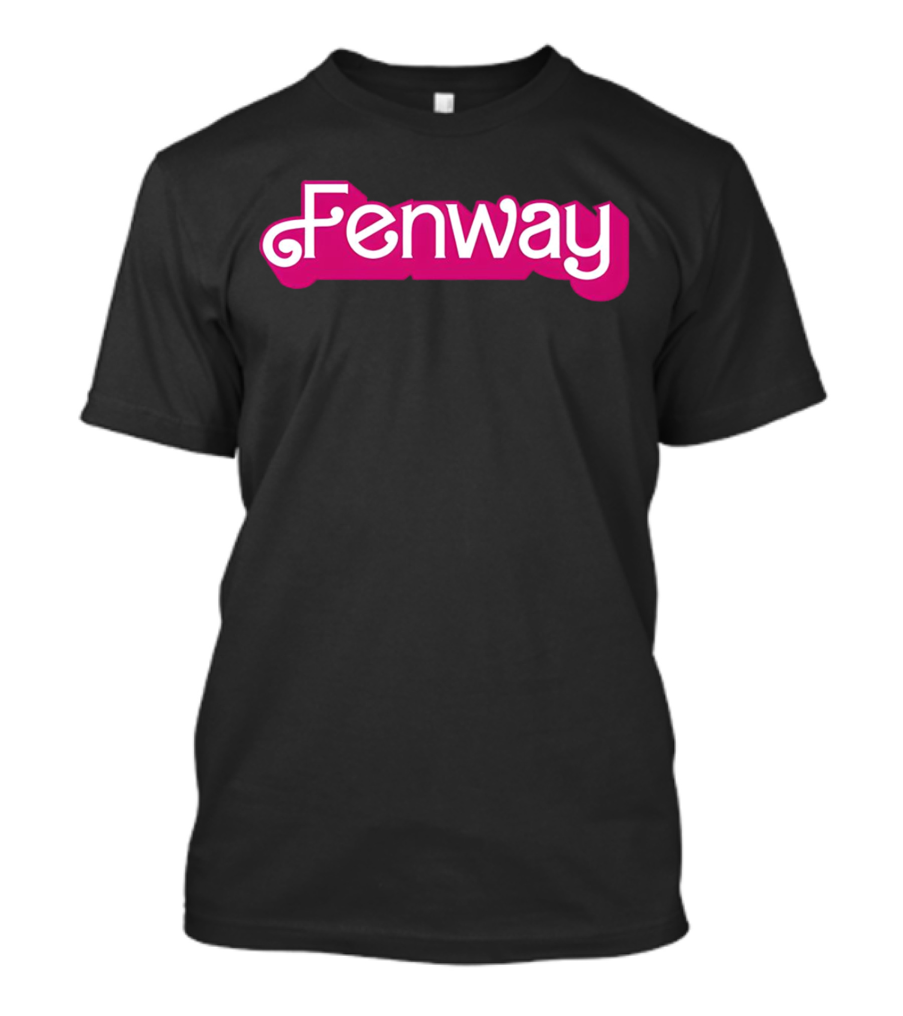 Fenway Barbie Vintage Pink Logo结合 T-Shirt