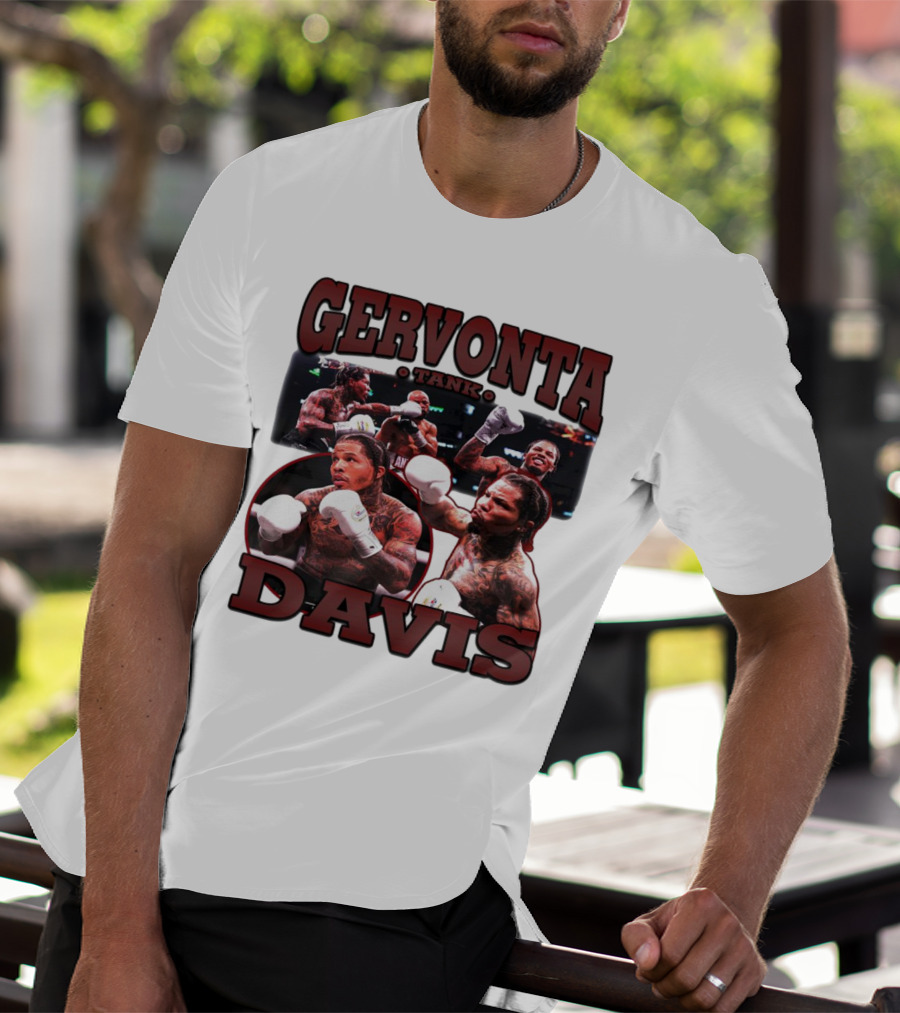 Gervonta Davis Tank Vintage Bootleg Boxing Collage T-Shirt