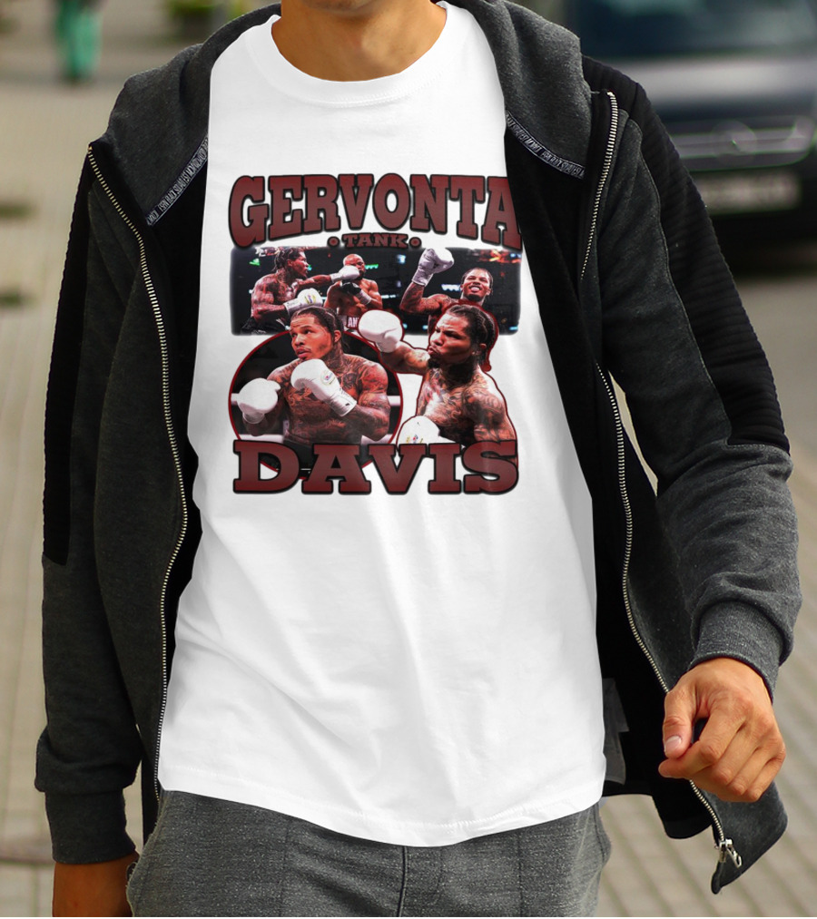 Gervonta Davis Tank Vintage Bootleg Boxing Collage T-Shirt
