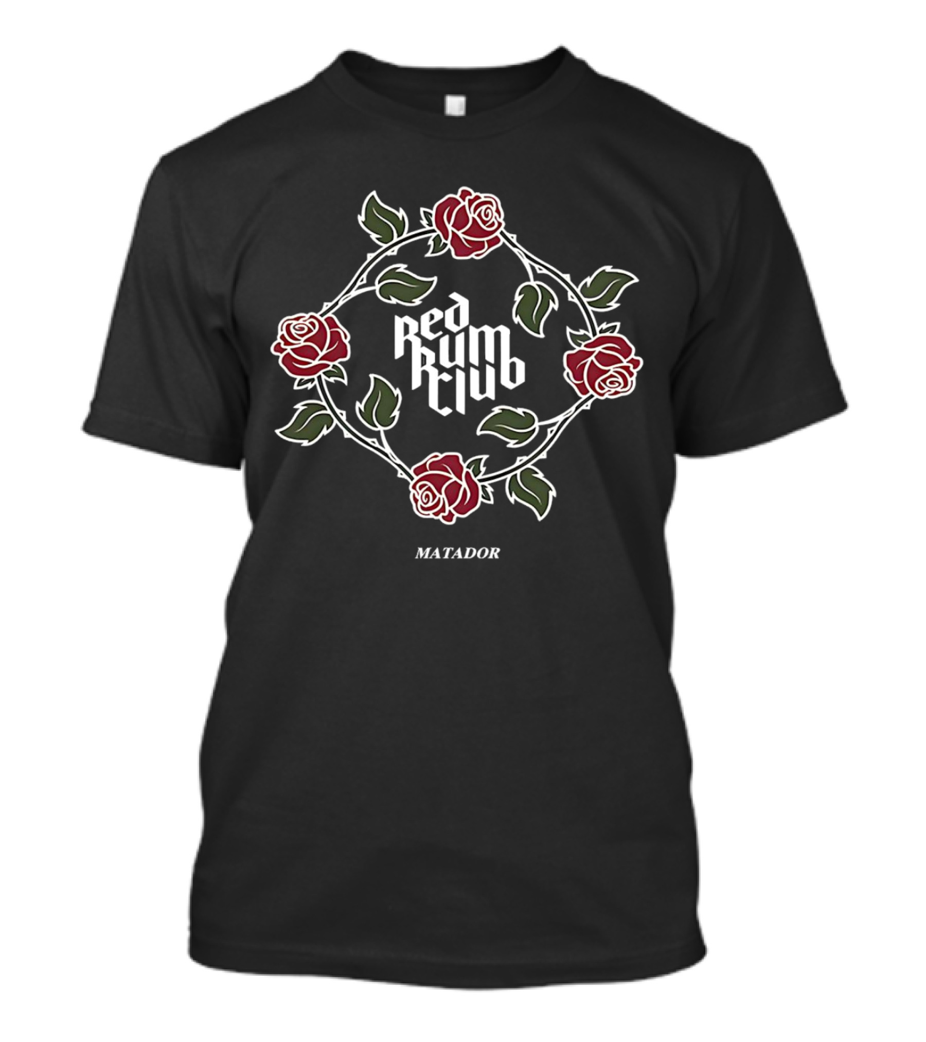 Red Rum Club Matador Roses And Leaves T-Shirt