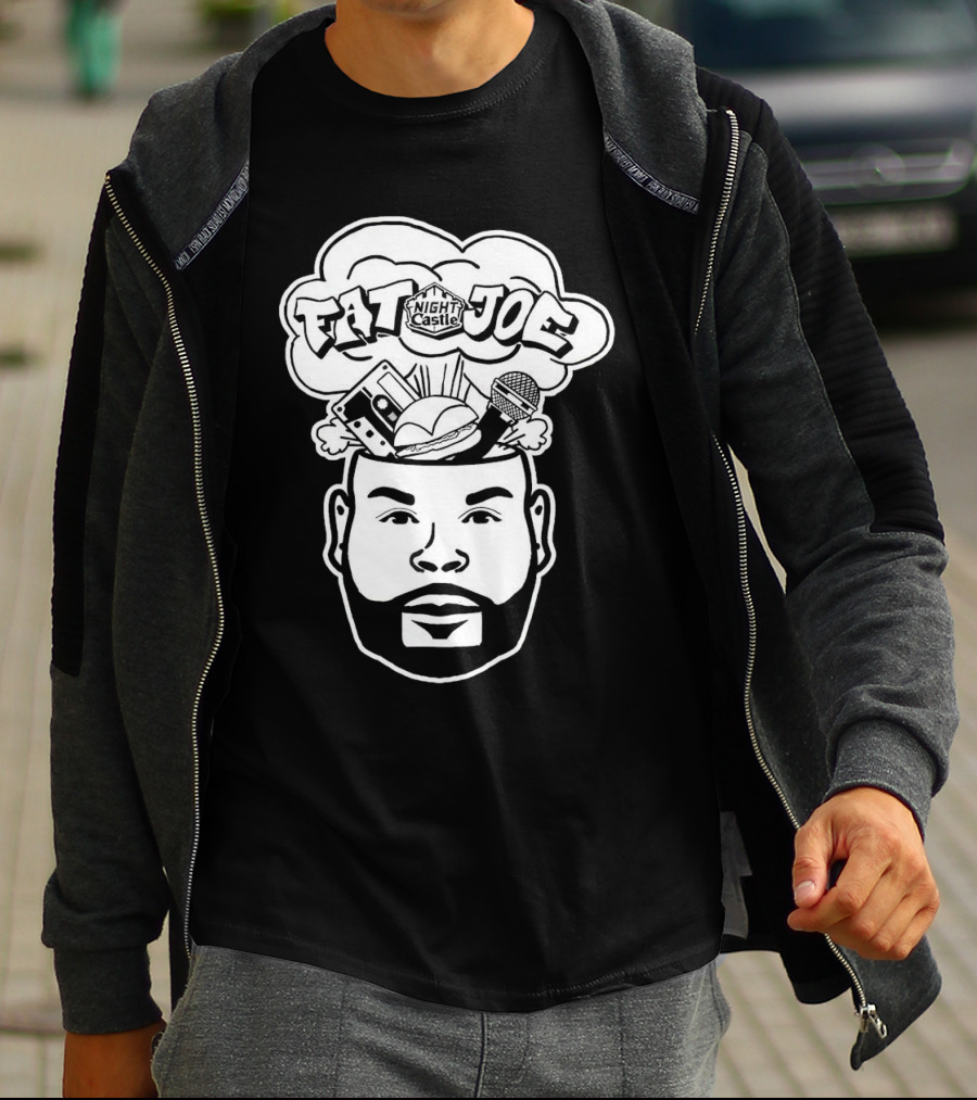 Fat Joe Night Castle Music And Burgers Icons T-Shirt