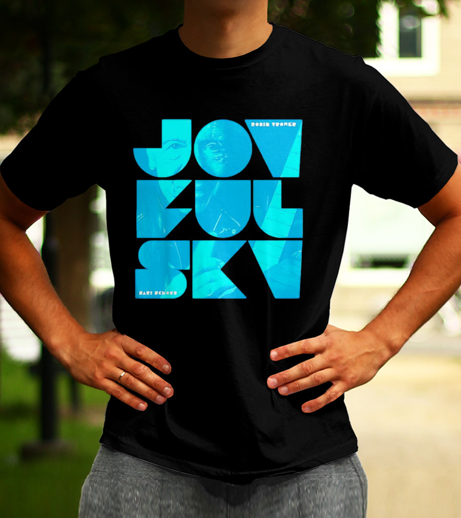 Robin Trower Joyful Sky Album Cover Art By Hari Schneider T-Shirt