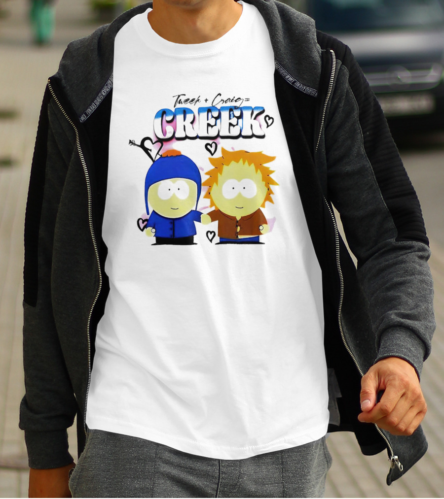 Tweek + Craig = Creek South Park T-Shirt