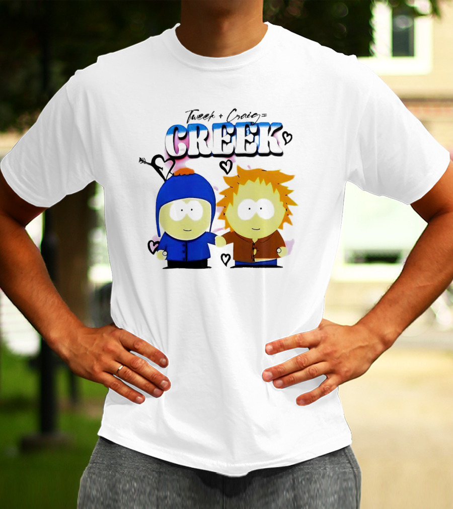 Tweek + Craig = Creek South Park T-Shirt