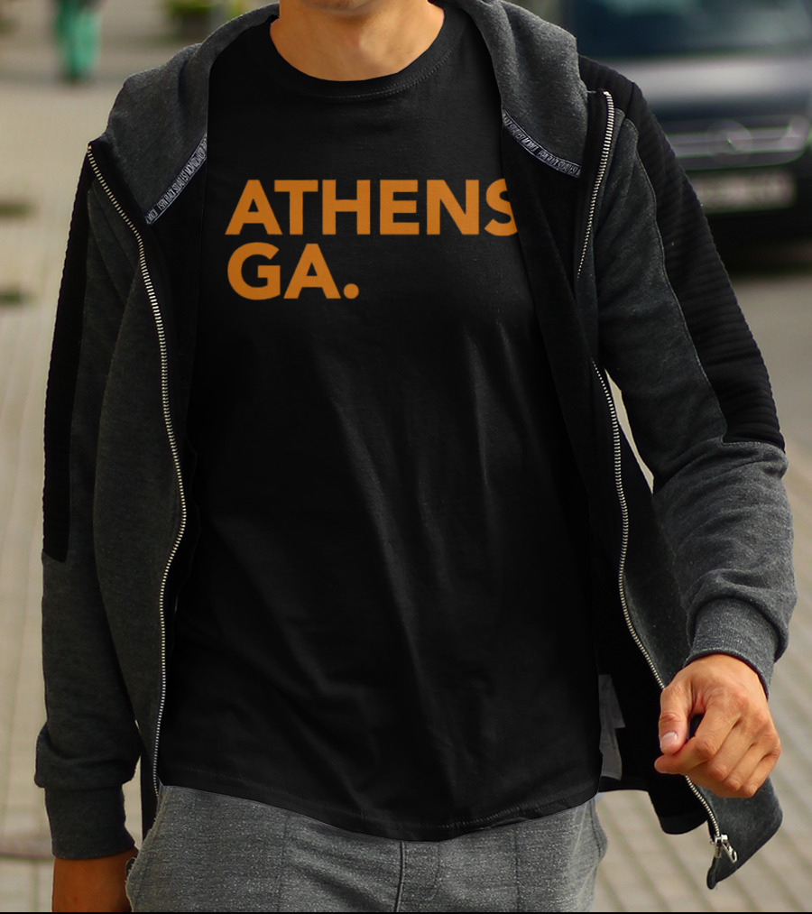 Athens GA Summer City Trucker T-Shirt