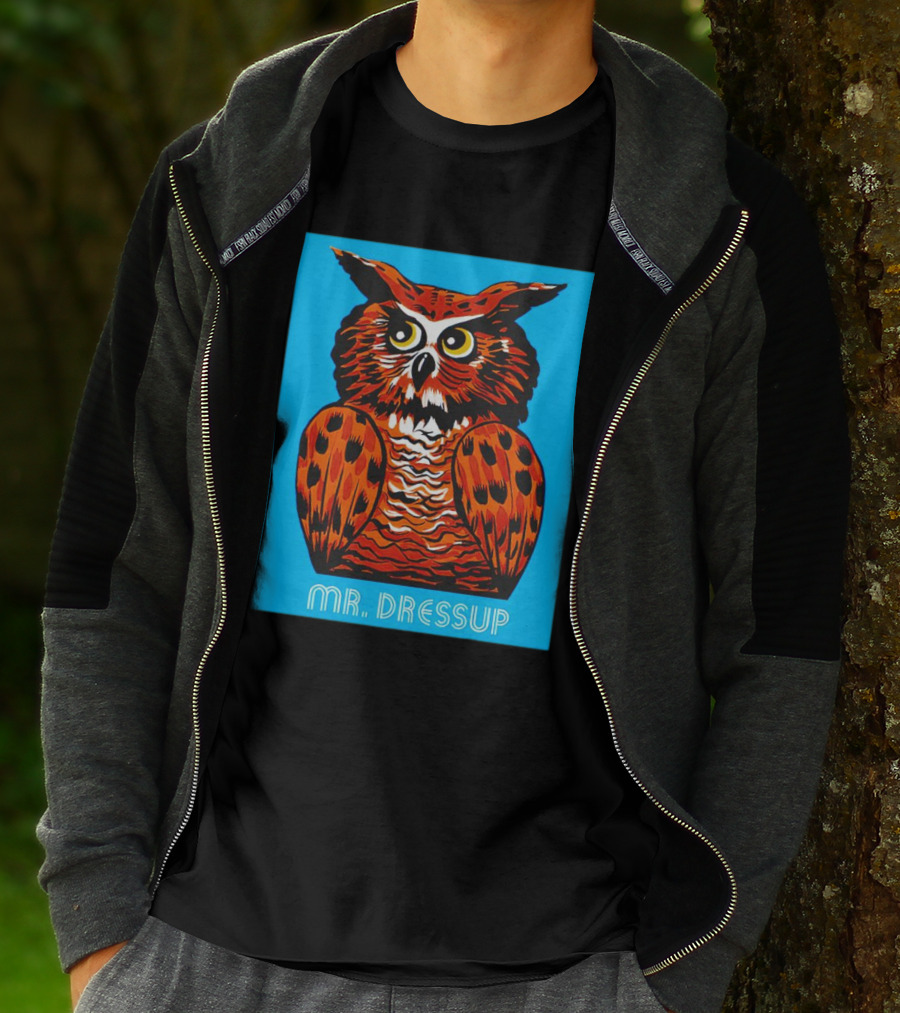 Craig Baird Mr Dressup Owl Retro T-Shirt