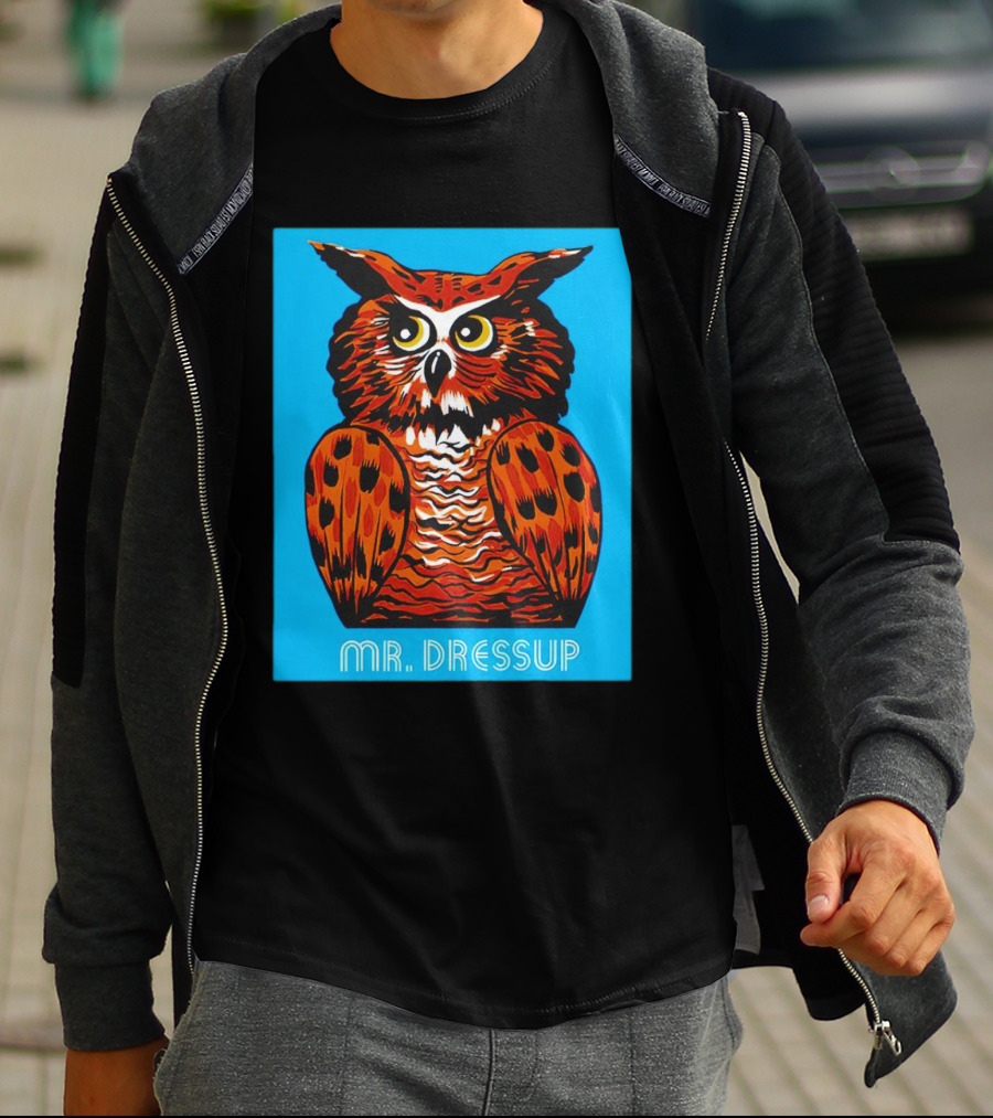 Craig Baird Mr Dressup Owl Retro T-Shirt