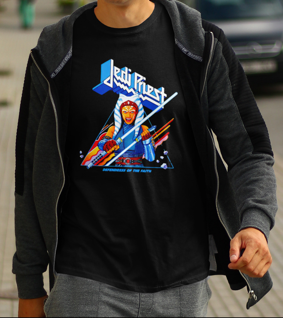 Jedi Priest Ahsoka Tano Defendress Of The Faith T-Shirt