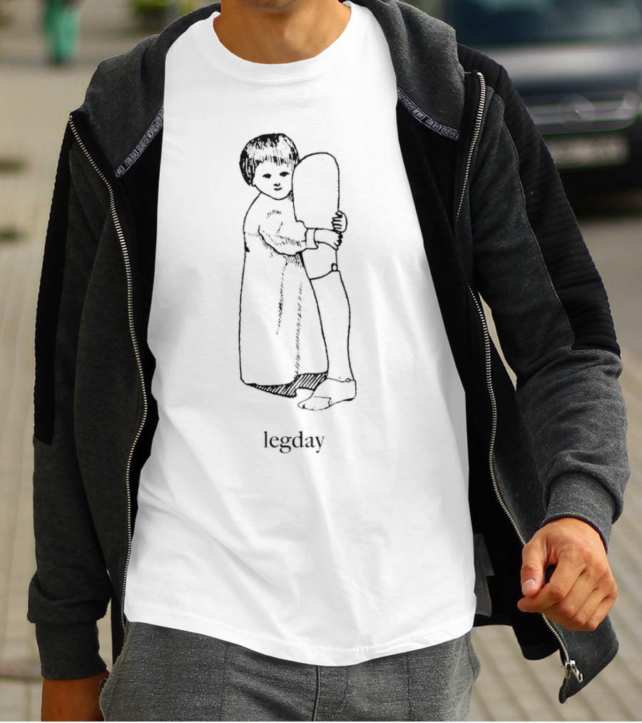 Leg Day Embrace Concept T-Shirt