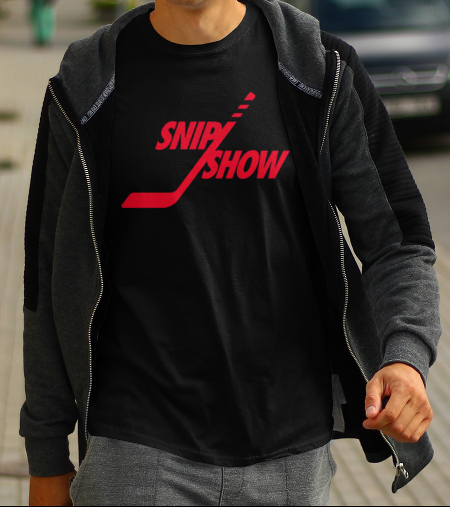 Snip Show Hockey Stick T-Shirt