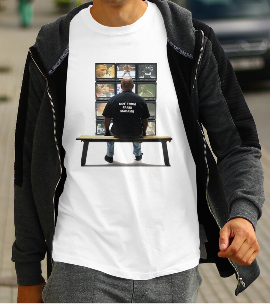 Not From Paris Madame Mike Tyson Boxing TV Monitors T-Shirt