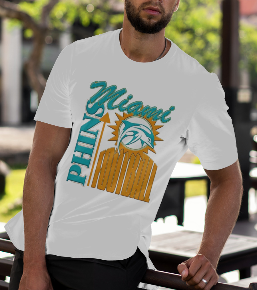 Miami Dolphins Phins Football T-Shirt