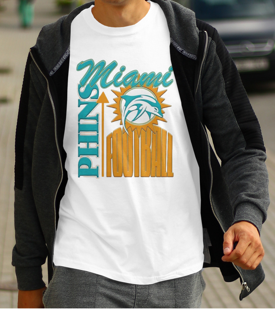 Miami Dolphins Phins Football T-Shirt
